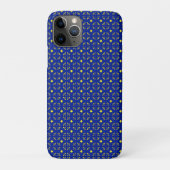 Gele bloemen Case-Mate iPhone case (Achterkant)