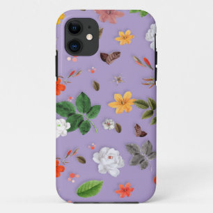 Gele bloemen en witte rozen 21 iPhone 11 hoesje