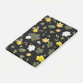 Gele Bloemen en Witte Rozen 2 Post-it® Notes (Schuin)