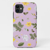 Gele bloemen en witte rozen 5 Case-Mate iPhone case (Achterkant)