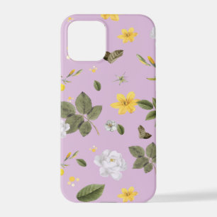 Gele bloemen en witte rozen 5 iPhone 12 pro hoesje