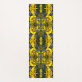 Gele bloemen in zonneschijn-Abstract Yogamat (Voorkant)