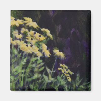 Gele Bloemen Magneet