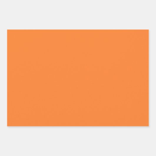 Gele bloemen met Oranje en Paarse bladeren Inpakpapier Vel (Voorkant 2)