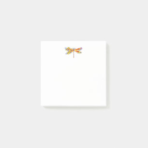 gele bloemlibel post-it® notes