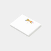 gele bloemlibel post-it® notes (Schuin)