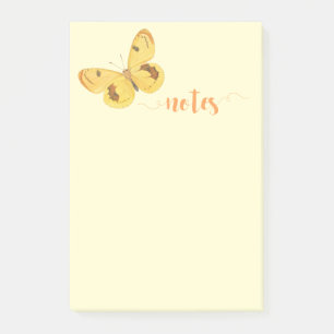 Gele  Boterfly Fine Art Post-it Notes
