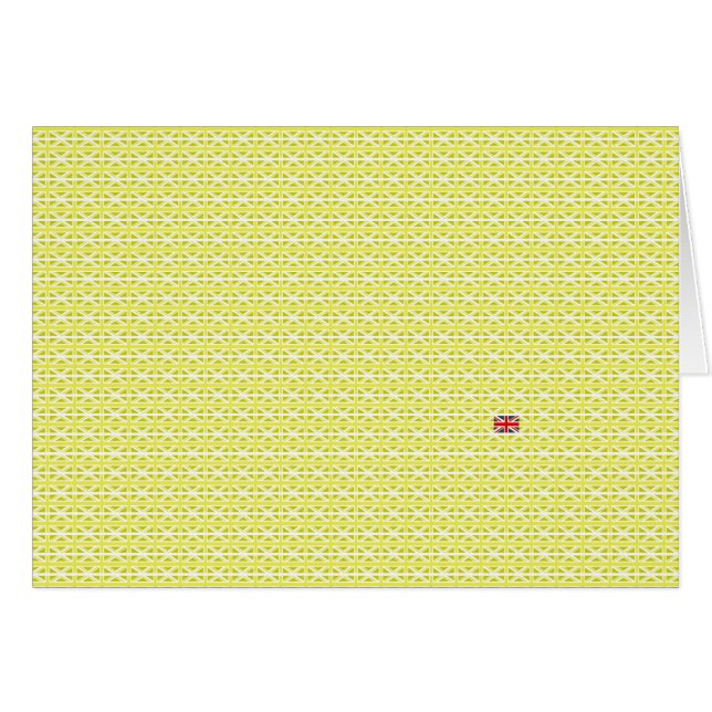 Gele Britse Unievakken en oneven (Voorkant Horizontaal)