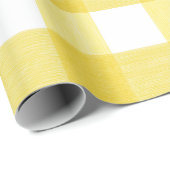 Gele buffelplaat cadeaupapier (Rol Hoek)