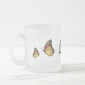 Gele buikvliezen Mok van glas, gevroren (Links)