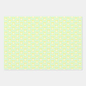 Gele bunny Wrapping Paper Sheets (Voorkant)