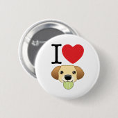 Gele Button (Voorkant /achterkant)