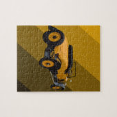 Gele  Cabrio, puzzel Legpuzzel (Horizontaal)