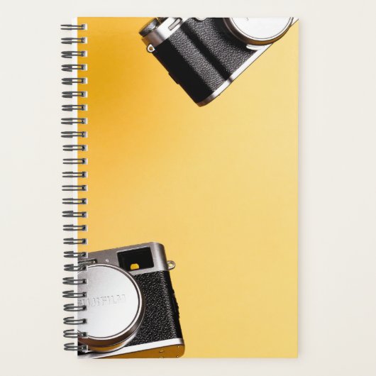 gele camera's planner (Voorkant)