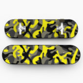 Gele Camo Skateboard | Camo Skateboard