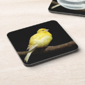 Gele Canarische Bier Onderzetter (Linkerzijde)