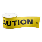 Gele 'CAUTION' Lint (Spoel)