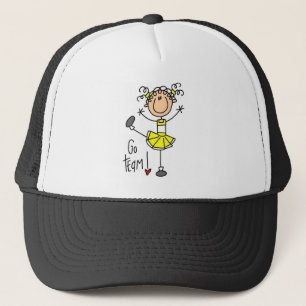 Gele Cheerleader Trucker Pet
