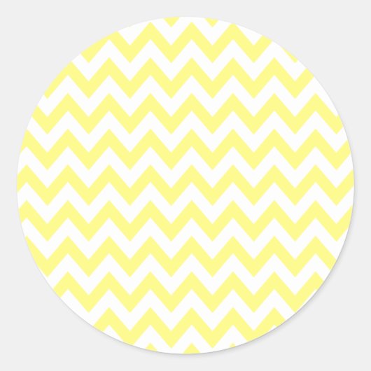 Gele Chevron Stickers (Voorkant)