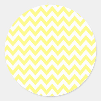 Gele Chevron Stickers