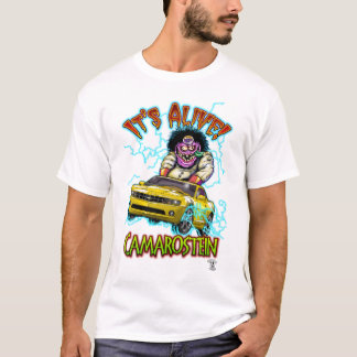 Gele Chevy Camaro RS T-Shirt