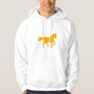 Gele Chinese Dierenriem Paard Hoodie