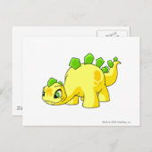 Gele Chomby Briefkaart (Voorkant / Achterkant)