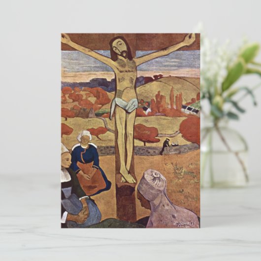 Gele Christus van Paul Gauguin, Kunst (Staand voorkant)