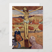 Gele Christus van Paul Gauguin, Kunst (Voorkant / Achterkant)