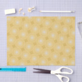Gele cirkels tissuepapier (Craft)
