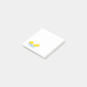Gele citroenen fruit art post-it® notes (Schuin)