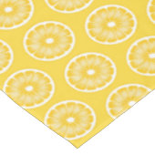 Gele Citrus Citrus Slice Pop Art Tafelkleed (Gekanteld)