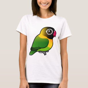 Gele-collarode Lovebird T-shirt