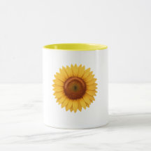 Gele Combo Mok - Zonnebloem