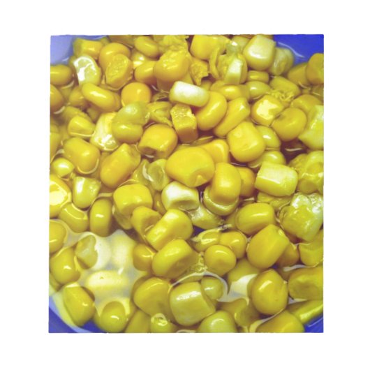 Gele corn notitieblok (Voorkant)