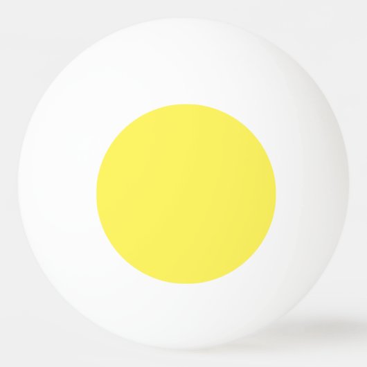 Gele Creëer Uw Eigen tekst toevoegen Pingpongballen (Achterkant)