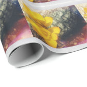 Gele Crocus Flowers Cadeaupapier (Rol Hoek)