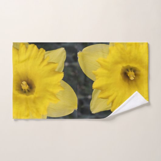 Gele Daffodil Bath Towel Handdoek (Handdoek)