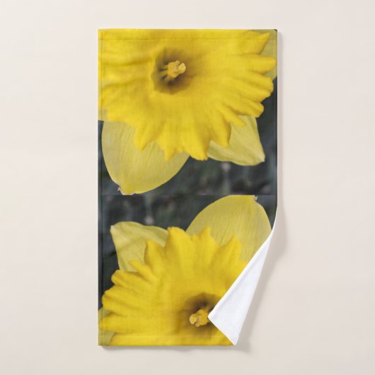 Gele Daffodil Bath Towel Handdoek (Handdoek)