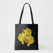 Gele Daffodil Flowers Draagtas (Voorkant)