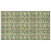  gele Daffodil met groen gebladerte Tafelkleed (Voorkant (Horizontaal))