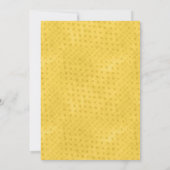  Gele Daffodil Weddenschap Kaart (Achterkant)