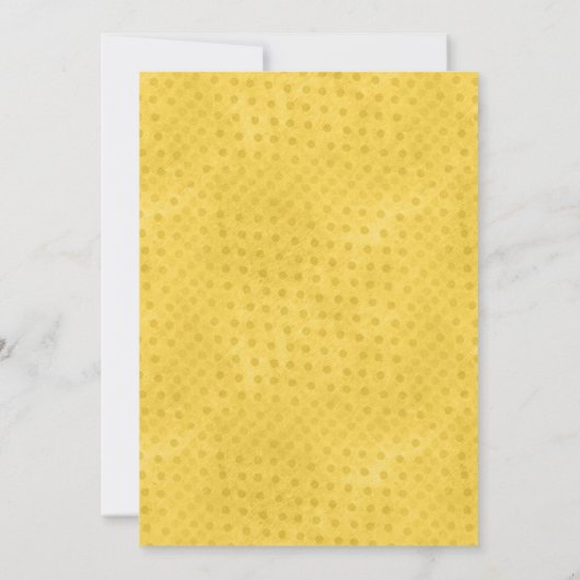  Gele Daffodil Weddenschap Kaart (Achterkant)