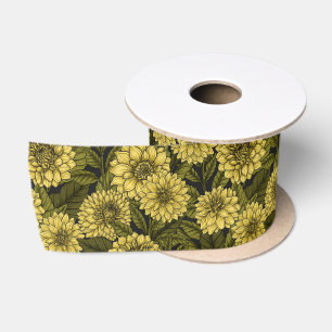Gele Dahlia-tuin Lint