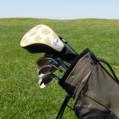 Gele Daisies Dames Golfheadcover (Insitu)