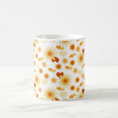 Gele Daisy en Heart Koffiemok (Center)