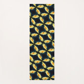 Gele Daisy Flower Close Up Pattern Yogamat (Voorkant)