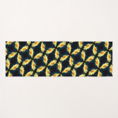 Gele Daisy Flower Close Up Pattern Yogamat (Voorkant (horizontaal))