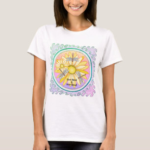 Gele Daisy t-shirt