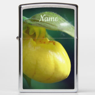 Gele dame Slipper Orchid Flower Personalized